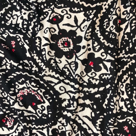 Diane Von Furstenberg 100% Silk Black Floral Print Wrap Dress - Picture 5 of 7